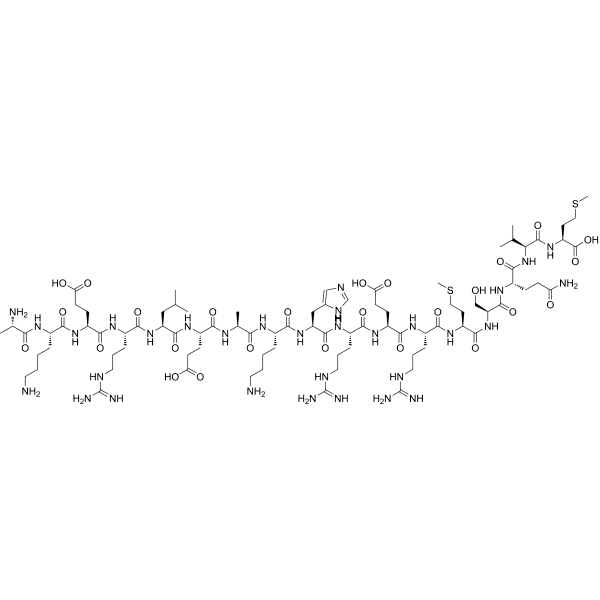 β-Amyloid/A4 Protein Precusor (319-335) Structure