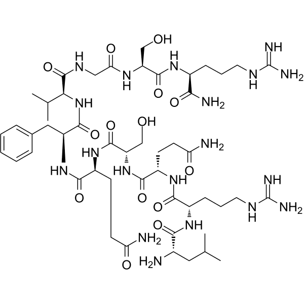 Urechistachykinin I Structure