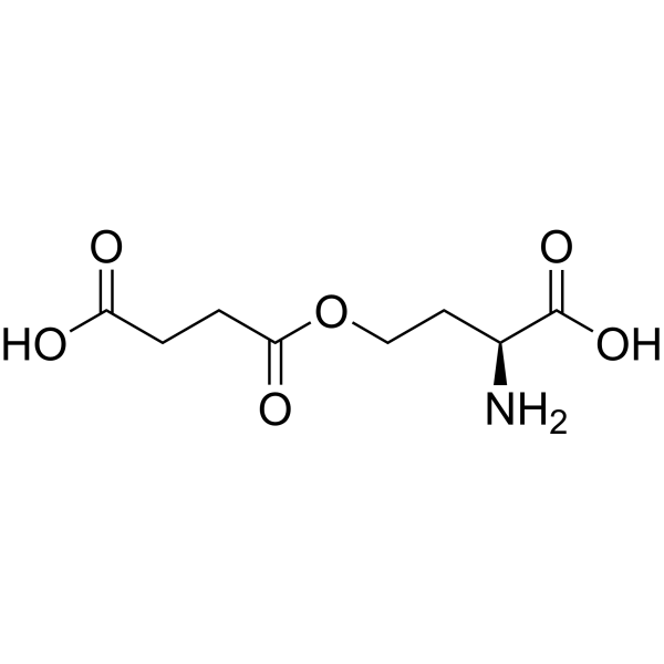 O-Succinyl-L-homoserine Structure