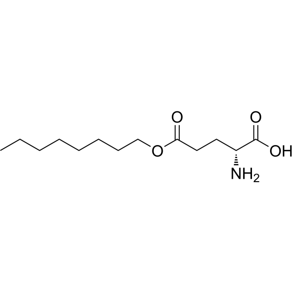 5-Octyl D-Glutamate Structure