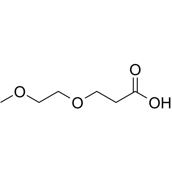 m-PEG2-acid Structure