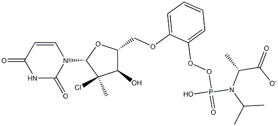 Uprifosbuvir Structure
