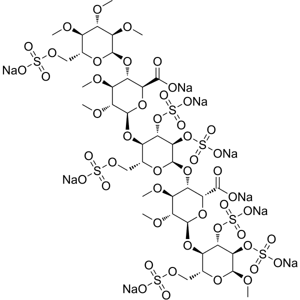 Idraparinux sodium Structure