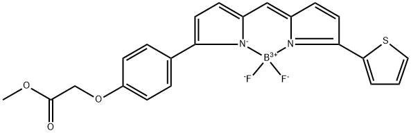 BODIPY TR methyl ester Structure