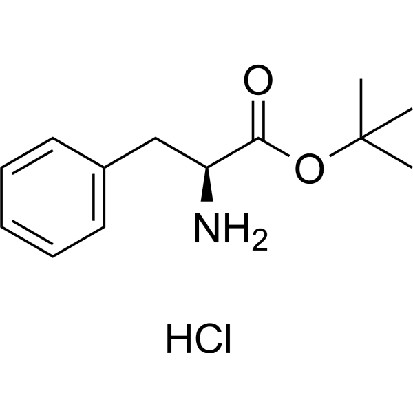 H-Phe-OtBu.HCl Structure