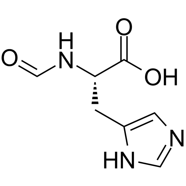 N-Formyl-L-histidine Structure