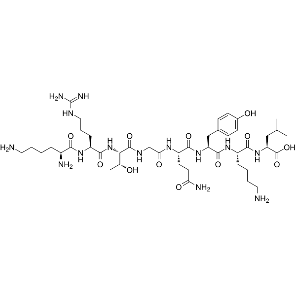 bFGF (119-126) Structure