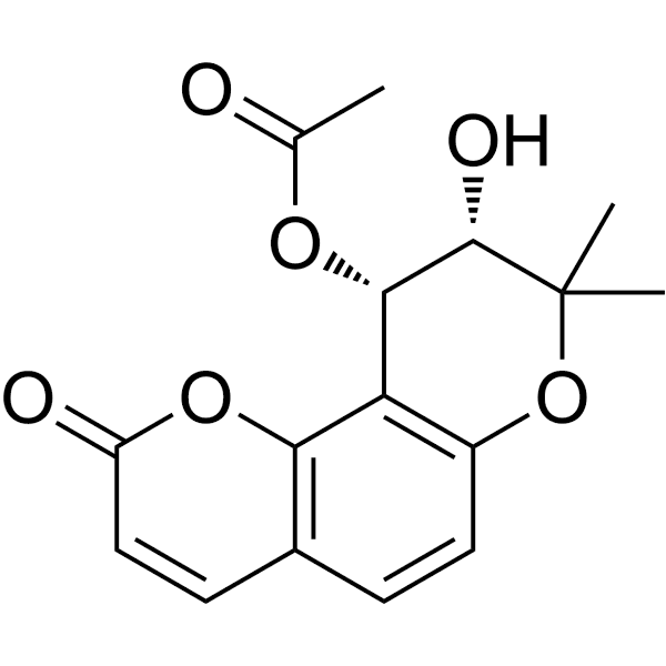 Qianhucoumarin C Structure