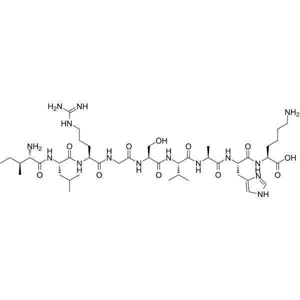 Influenza virus NP (266-274) Structure