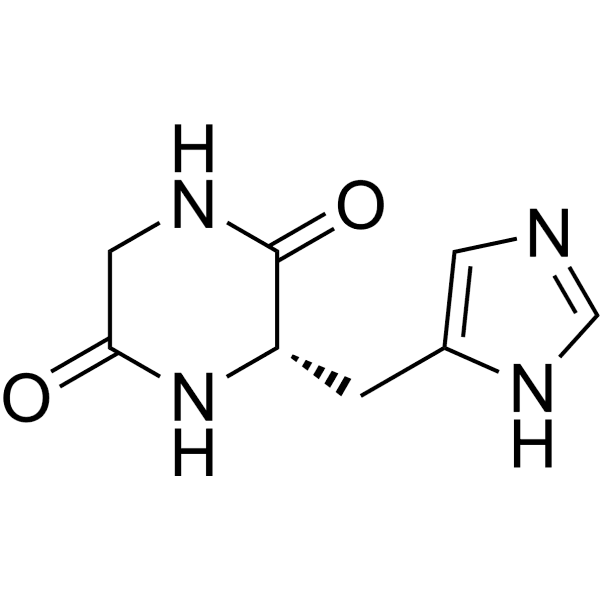 Cyclo(Gly-His) Structure