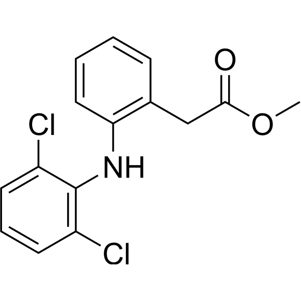 Diclofenac methyl ester Structure