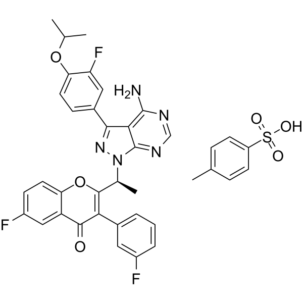 Umbralisib tosylate Structure