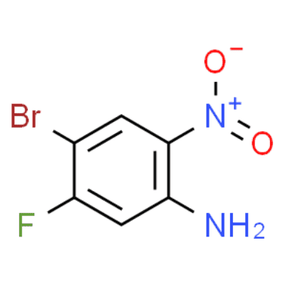 4-Bromo-5-fluoro-2-nitroaniline  Structure