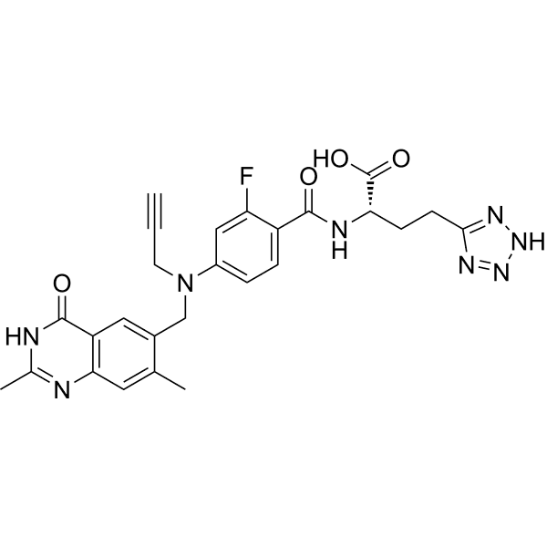 Plevitrexed Structure