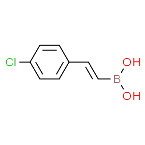 (E)-(4-chlorostyryl)boronicacid  Structure