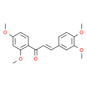 Butein Tetramethyl Ether  Structure