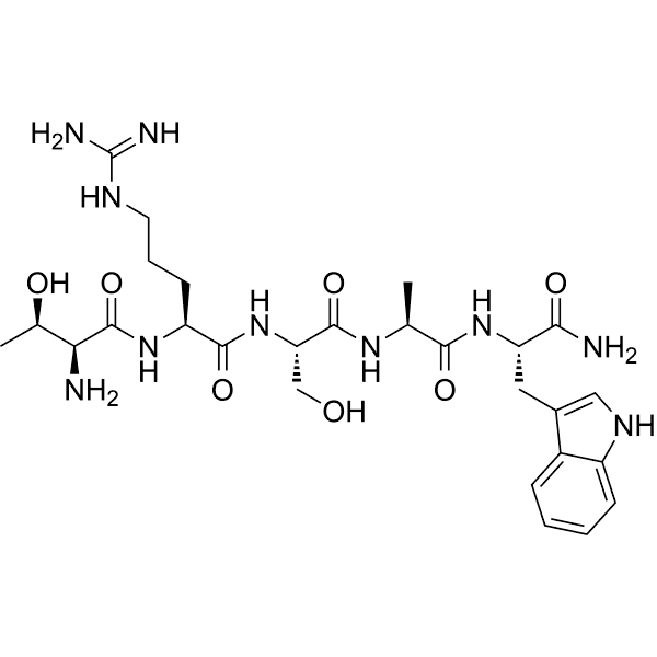 Osteostatin (1-5) amide (human, bovine, dog, horse, mouse, rabbit, rat) Structure