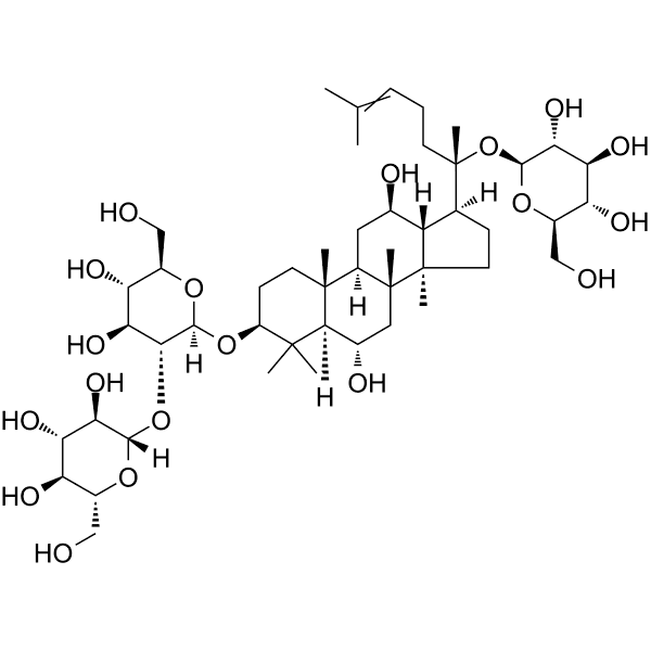 Vinaginsenoside R4 Structure