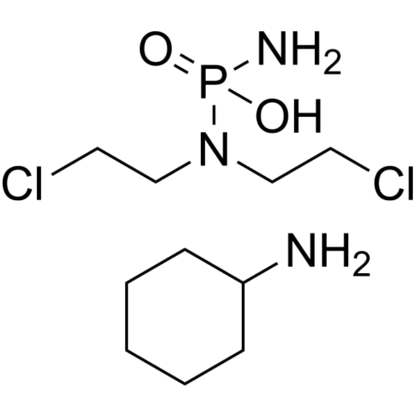 Phosphoramide mustard cyclohexanamine  Structure