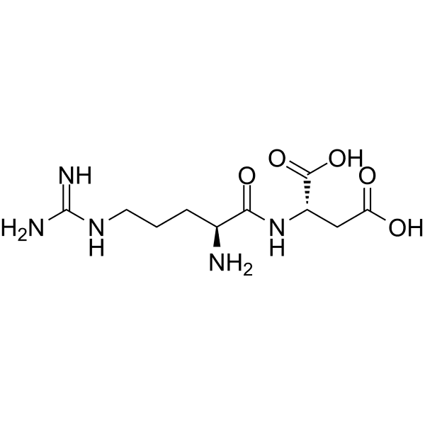 Arginylaspartic acid Structure