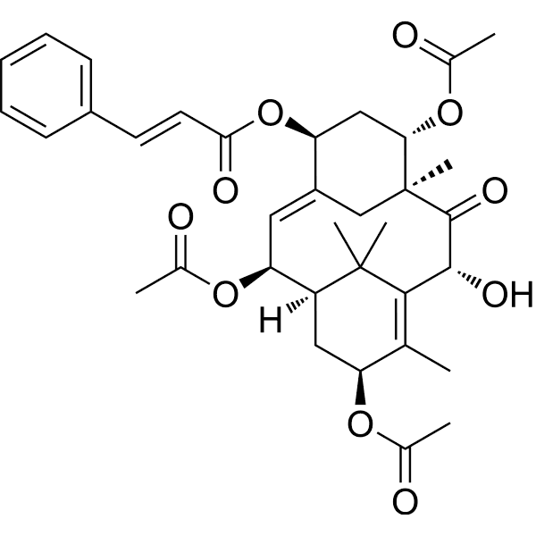 Taxuspine B Structure