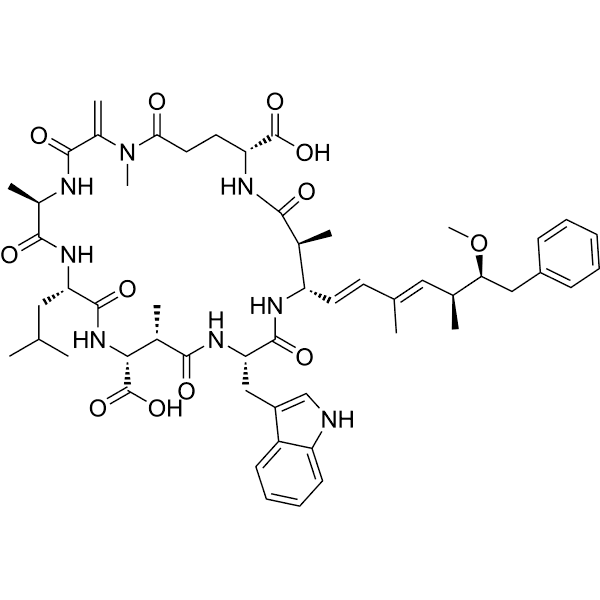 Microcystin-LW Structure