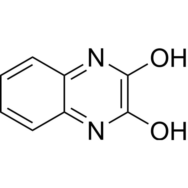 2,3-Dihydroxyquinoxaline Structure