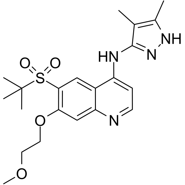 RIP2 kinase inhibitor 2  Structure