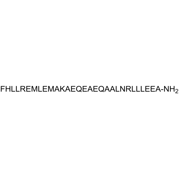 a-Helical Corticotropin Releasing Factor (12-41) Structure