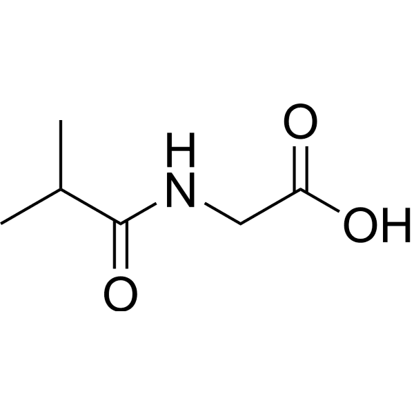 N-Isobutyrylglycine Structure