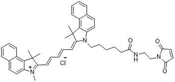 Cyanine5.5 maleimide Structure