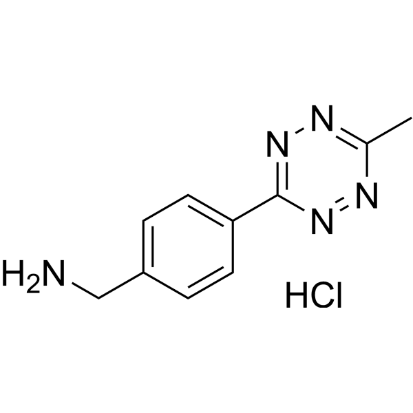 Methyltetrazine-amine hydrochloride Structure