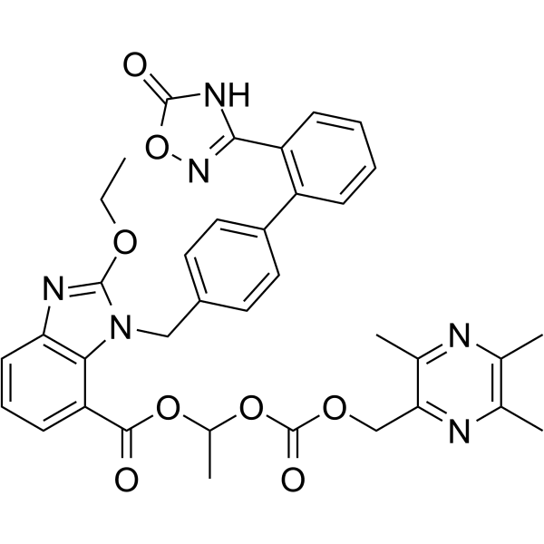 Azilsartan mepixetil  Structure