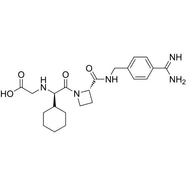 Melagatran Structure