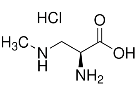 β-N-methylamino-L-alanine hydrochloride Structure