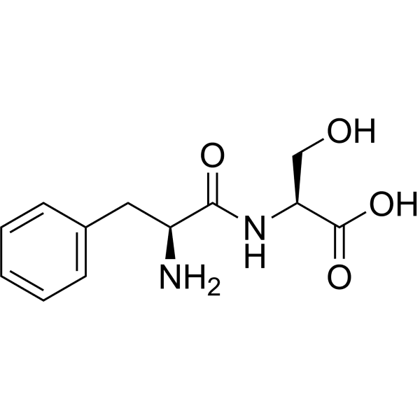H-Phe-Ser-OH Structure