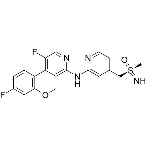 Enitociclib Structure
