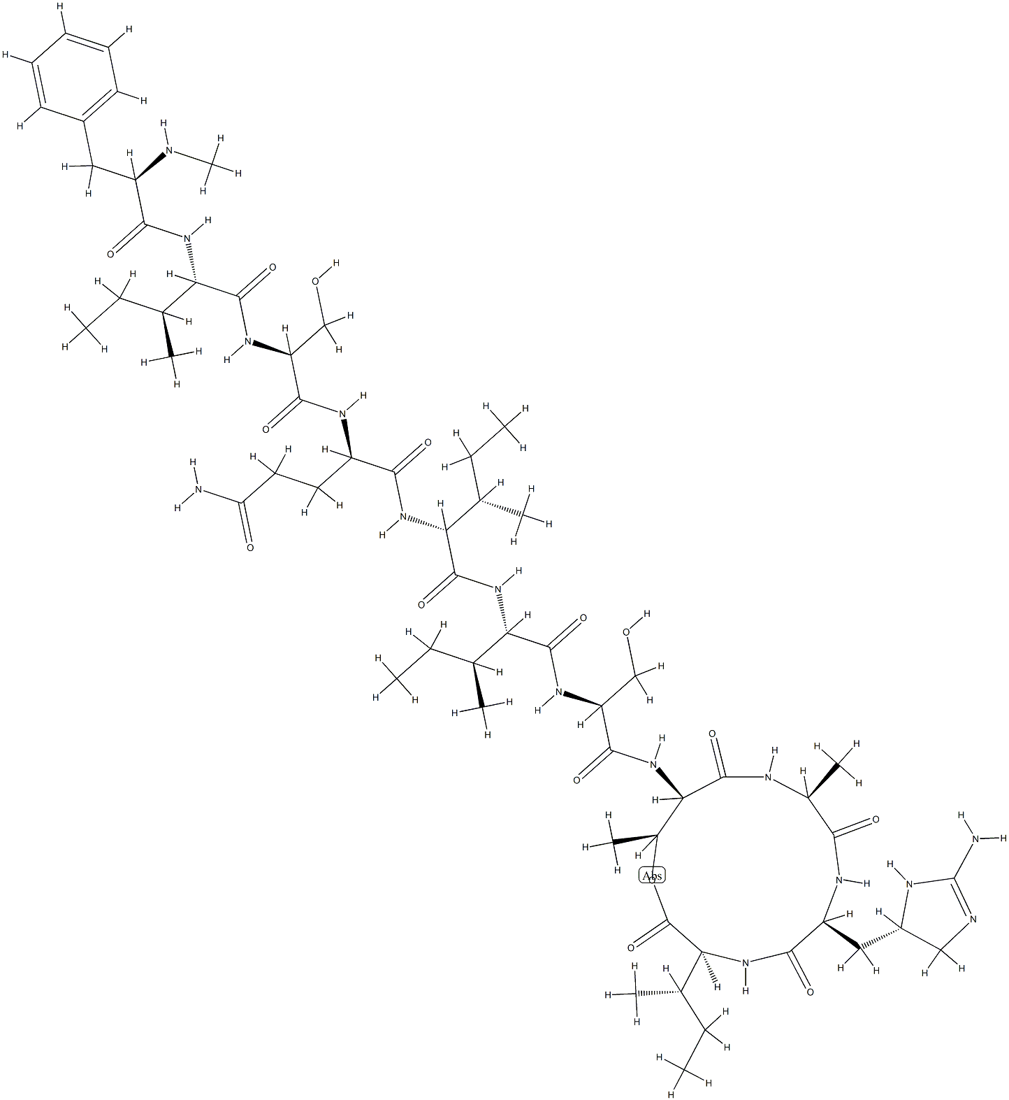 Teixobactin Structure