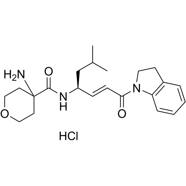 GSK2793660 hydrochloride  Structure