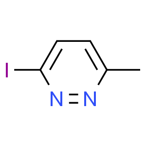 3-Iodo-6-methylpyridazine  Structure