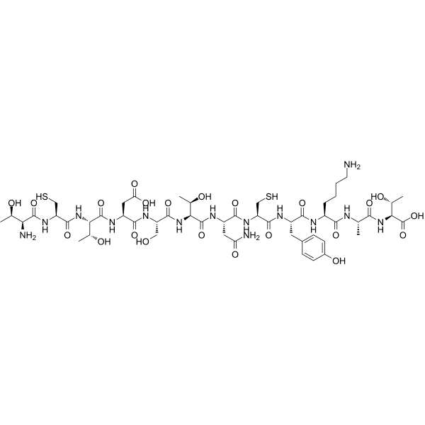 TCTDSTNCYKAT Structure