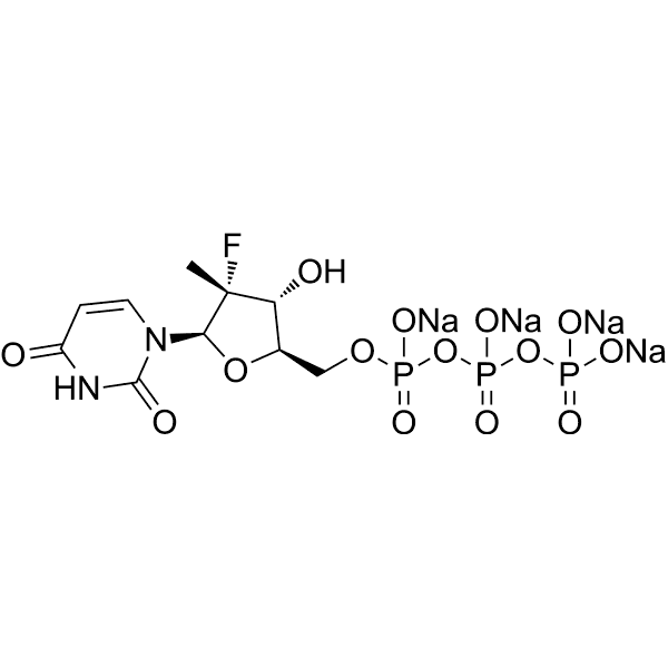 PSI-7409 tetrasodium Structure
