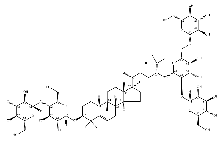 11-Deoxyisomogroside V Structure