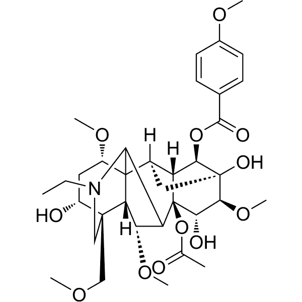 Jesaconitine Structure