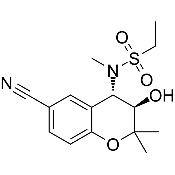 (-)-Chromanol 293B  Structure