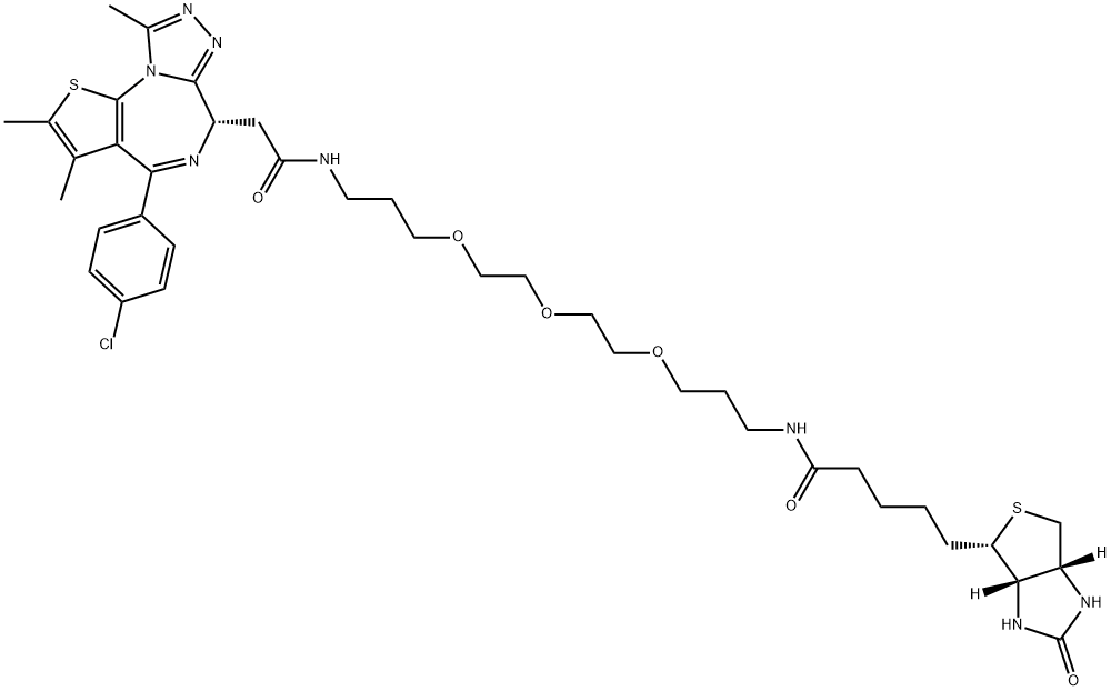 Biotinylated-JQ1 Structure