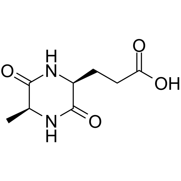 Cyclo(Ala-Glu) Structure