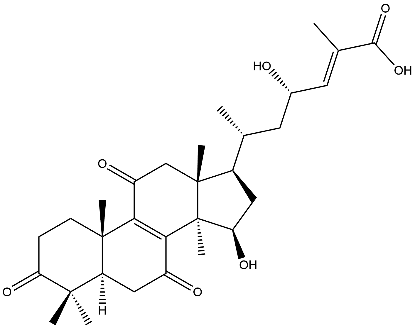 Hainanic acid B Structure