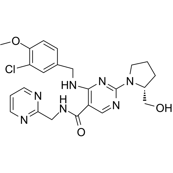 (R)-Avanafil Structure
