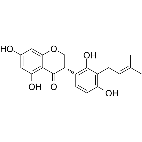 Dihydrolicoisoflavone Structure
